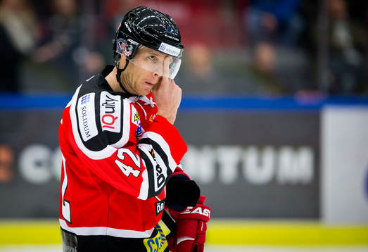 Örebros Brian Willsie i SHL mellan Örebro och Frölunda