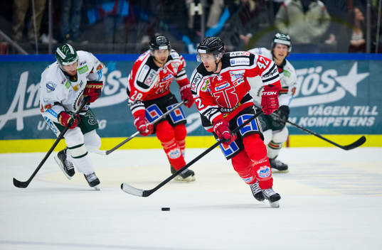Örebros Brian Willsie i SHL mellan Örebro och Frölunda