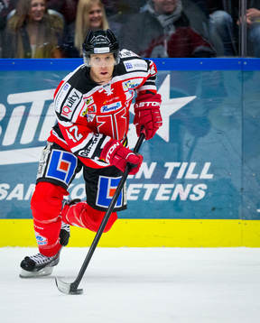 Örebros Brian Willsie i SHL mellan Örebro och Frölunda