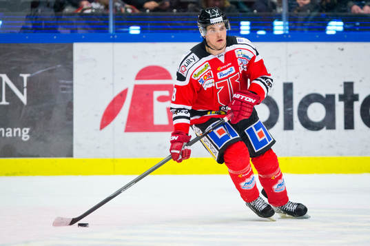 Örebros Nick Plastino i SHL mellan Örebro och Frölunda