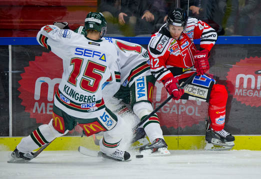 Örebros Brian Willsie i SHL mellan Örebro och Frölunda