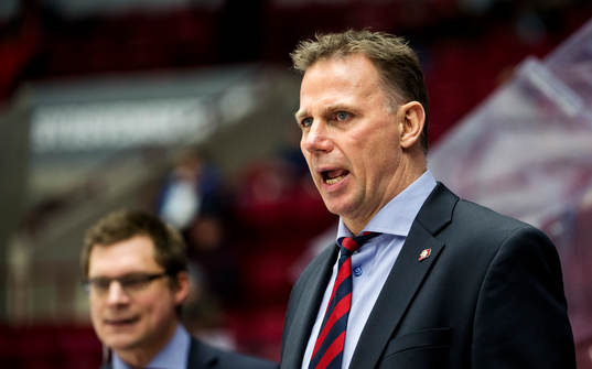 Malmö Redhawks tränare Mats Lusth