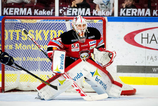 Malmö Redhawks målvakt Pontus Sjögren