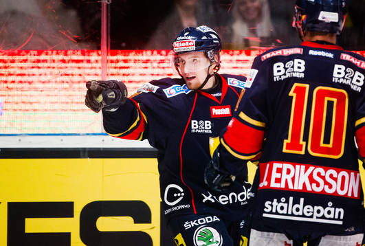 Djurgårdens Jens Jakobs jublar