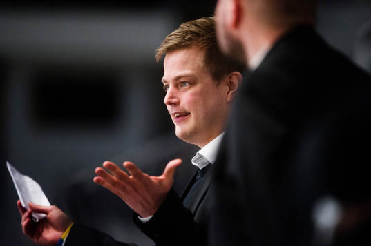 Asplövens tränare Per Kenttä