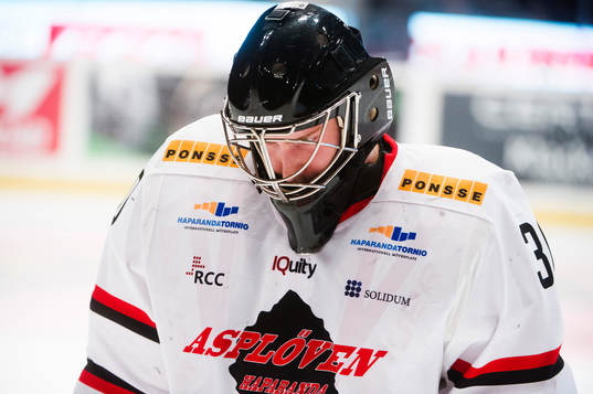Asplövens Asplövens målvakt Joel Lassinantti