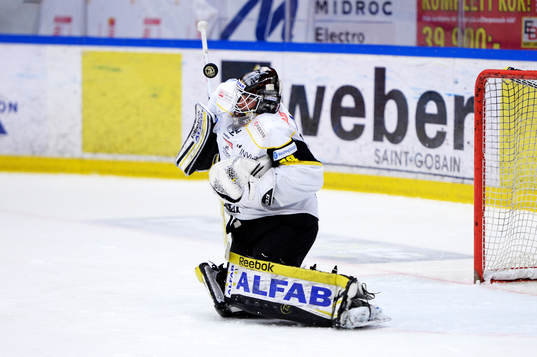 Västerås målvakt Luca Boltshauser