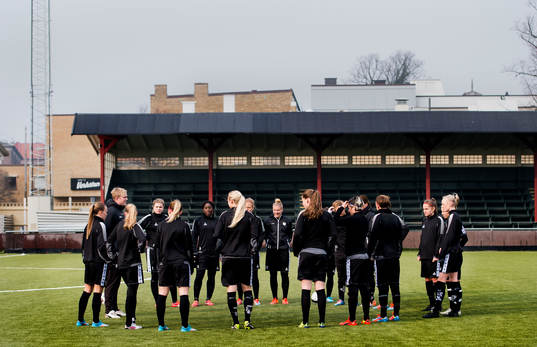 Bläddra bland fler bilder av Fotboll, Rosengård, träning