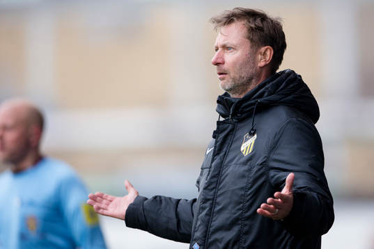 Häckens tränare Peter Gerhardsson