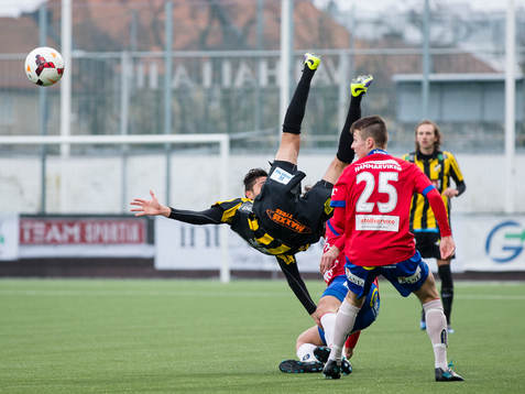 Häckens Leonard Zuta får en lufttur