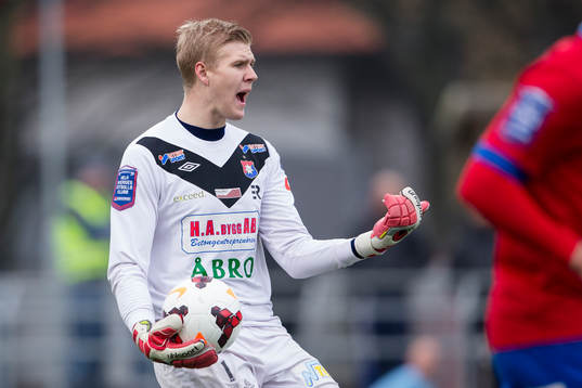 Örgrytes målvakt Fredrik Andersson