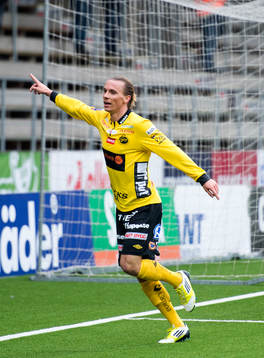 Elfsborgs Niklas Hult jublar