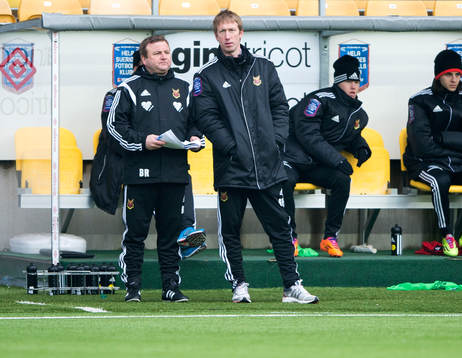 Östersunds assisterande tränare Billy Reid och tränare