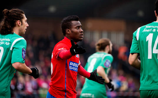 Helsingborgs David Accam vill ha straff
