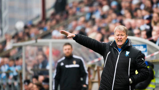 Malmös tränare Åge Hareide