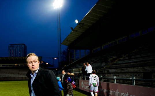FC Rosengårds tränare Jonas Eidevall deppar