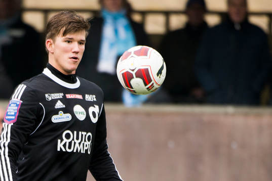 Degerfors målvakt August Strömberg