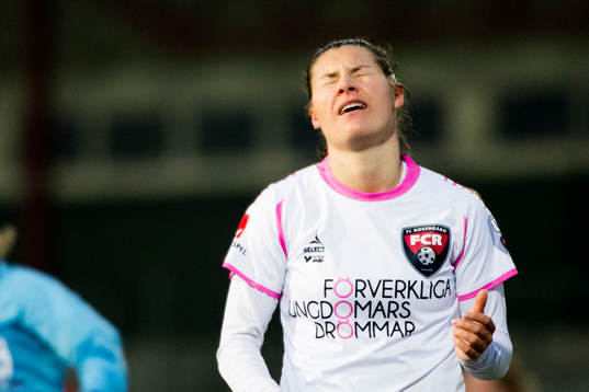 FC Rosengård Ramona Bachmann deppar