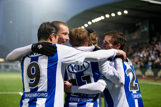 Jubel i IFK Göteborg