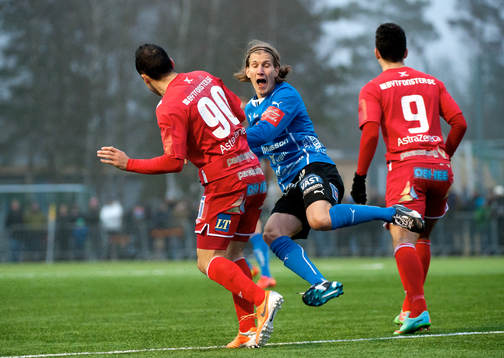 Halmstads Oliver Silverholt fälls