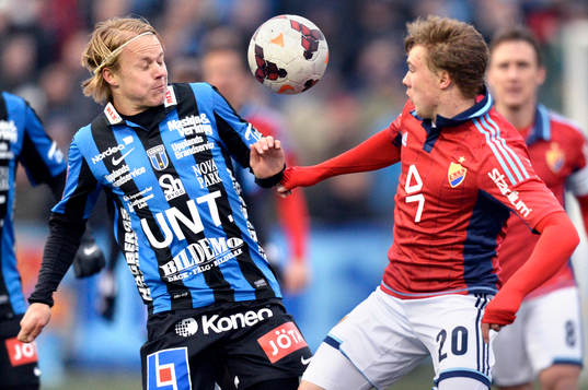 Sirius Elliot Käck och Djurgårdens Simon Tibbling