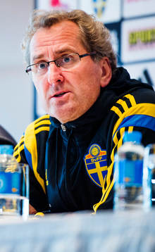 Sveriges förbundskapten Erik Hamrén