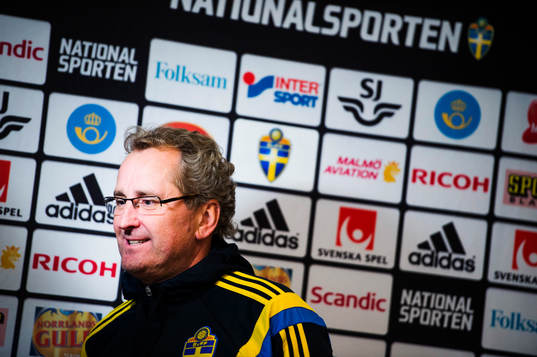 Sveriges förbundskapten Erik Hamrén