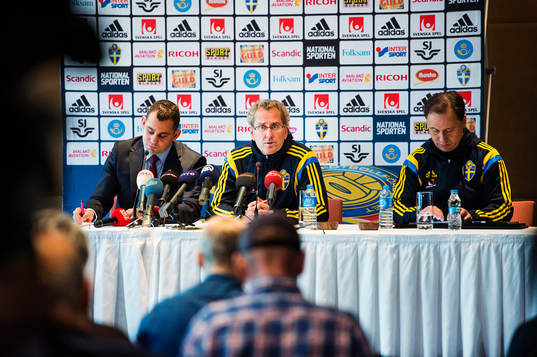 Sveriges förbundskapten Erik Hamrén