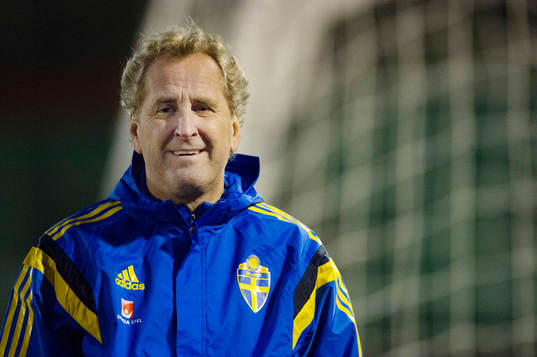 Förbundskapten Erik Hamrén