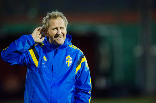 Förbundskapten Erik Hamrén