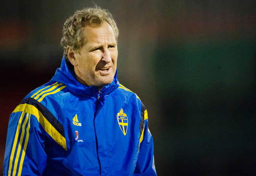 Förbundskapten Erik Hamrén