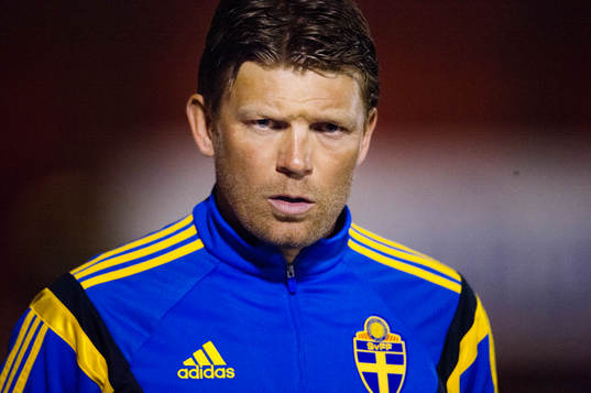 Player manager Marcus Allbäck