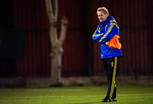 Förbundskapten Erik Hamrén