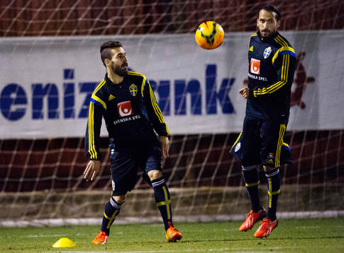 Jimmy Durmaz och Erkan Zengin