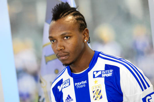IFK Göteborg presenterar nyförvärvet May Mahlangu på en