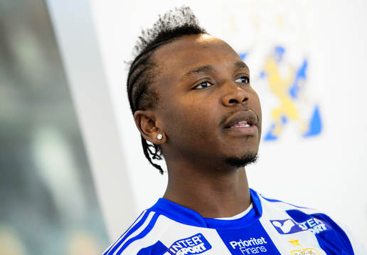 IFK Göteborg presenterar nyförvärvet May Mahlangu på en