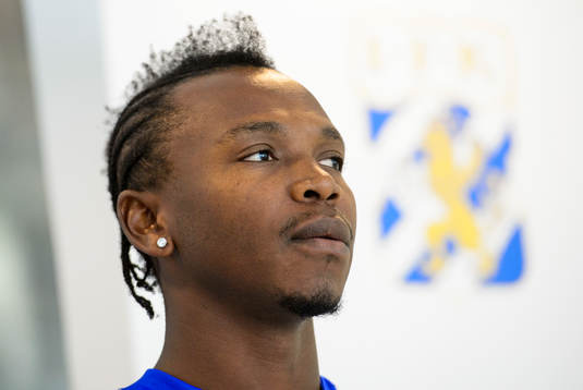 IFK Göteborg presenterar nyförvärvet May Mahlangu på en