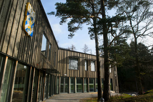 Exteriör Kamratgården innan IFK Göteborg presenterar