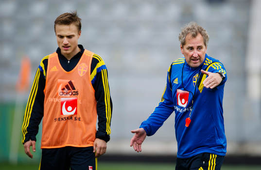 Förbundskapten Erik Hamrén