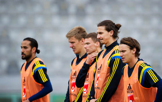 Erkan Zengin, Pontus Wernbloom, Marcus Berg, Zlatan