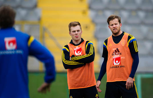 Sebastian Larsson och Mikael Antonsson