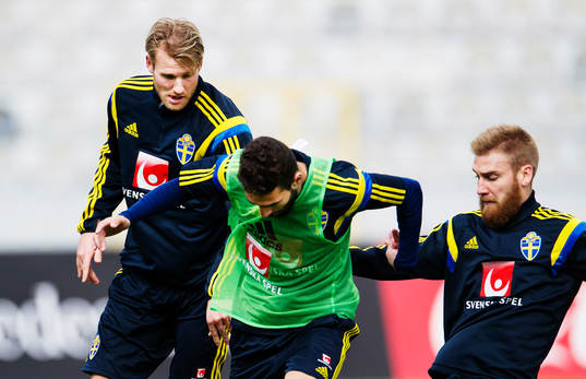 Ola Toivonen, Jimmy Durmaz och Rasmus Bengtsson