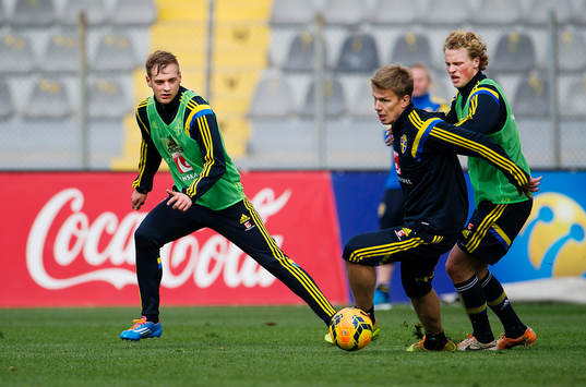 Joel Ekstrand, Pontus Wernbloom och Oscar Hiljemark