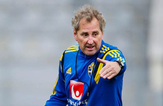 Förbundskapten Erik Hamrén