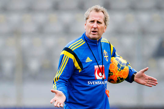 Förbundskapten Erik Hamrén