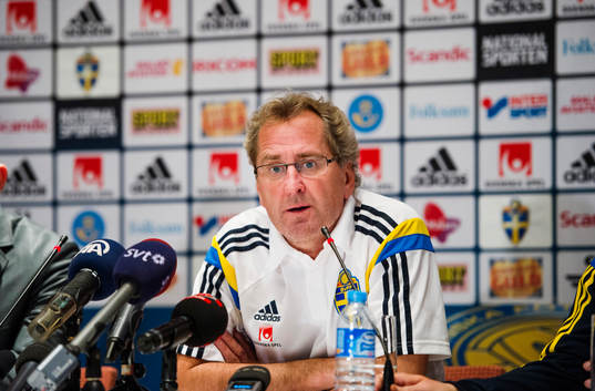 Sveriges förbundskapten Erik Hamrén