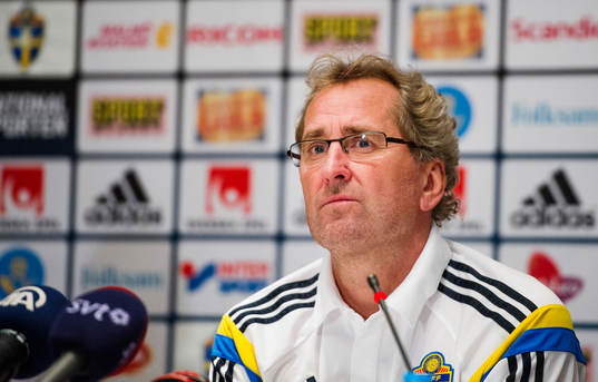 Sveriges förbundskapten Erik Hamrén