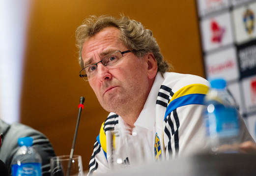 Sveriges förbundskapten Erik Hamrén