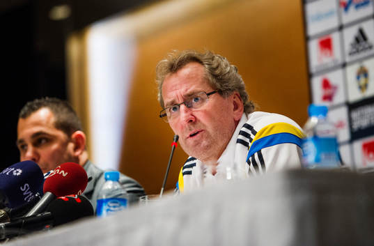 Sveriges förbundskapten Erik Hamrén