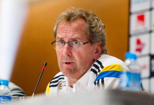 Sveriges förbundskapten Erik Hamrén
